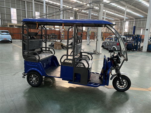6 Seats Electric Tricycle Tuk Tuk Open Electric Tricycle 1500W