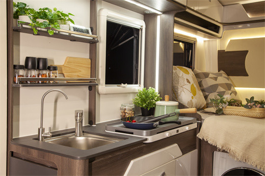 Electric Camper Van RV Motorhome Travel Camper Vans Family Camper Van