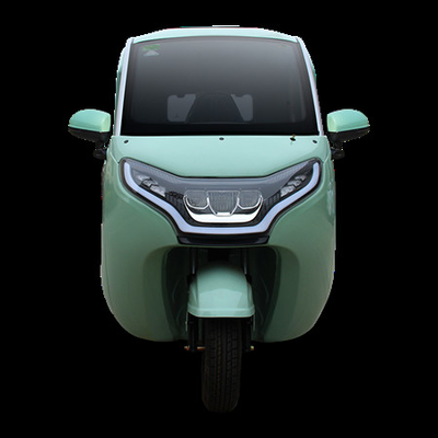 Cute Passenger Electric Tricycle 1000W Enclosed Tricycle For Adults