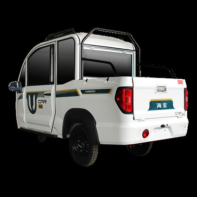 Open Electric Enclosed Tricycle 1000W 3 Wheel Electric Tricycle With Enclosed Cabin