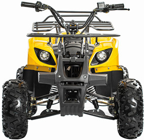 Yellow Electric All Terrain ATV UTV  Passenger All Terrain Utility Vehicle