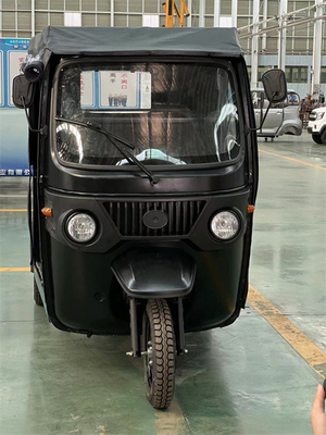 Mini Convenient Caravan Electric Passenger Tricycle 1500W - 3000W Motor