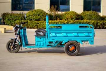 48V / 60V 1000W Electric Tricycle Truck For Passenger