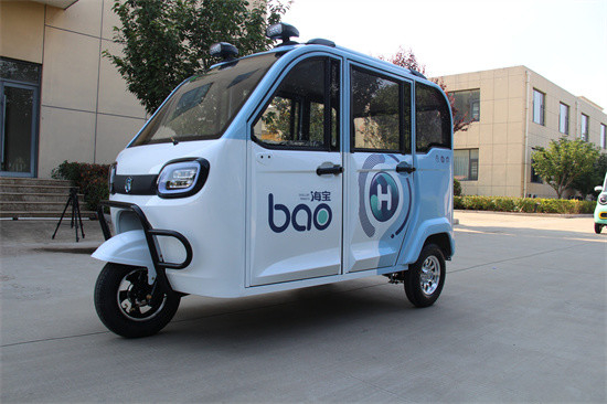 CCC Electric Passenger Tricycle Three Wheeler Mini Convenient Caravan